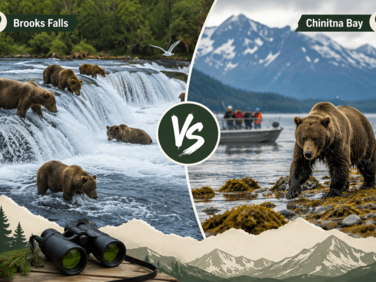 Brooks Falls or Chinitna Bay Better for Bear Viewing